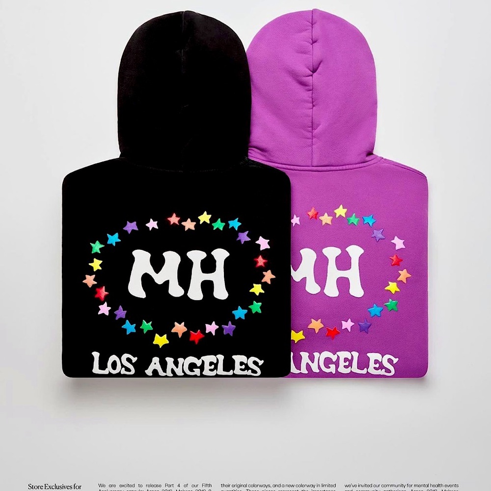 MADHAPPY MELROSE FLEECE HOODIE 🌸🌺✨💛